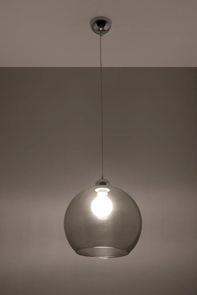 Szklana lampa wisząca LED H8-S90