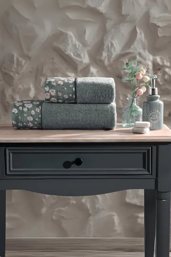 Podarunkowy zestaw ręczników NEW LUELLA, 2 szt Zielony