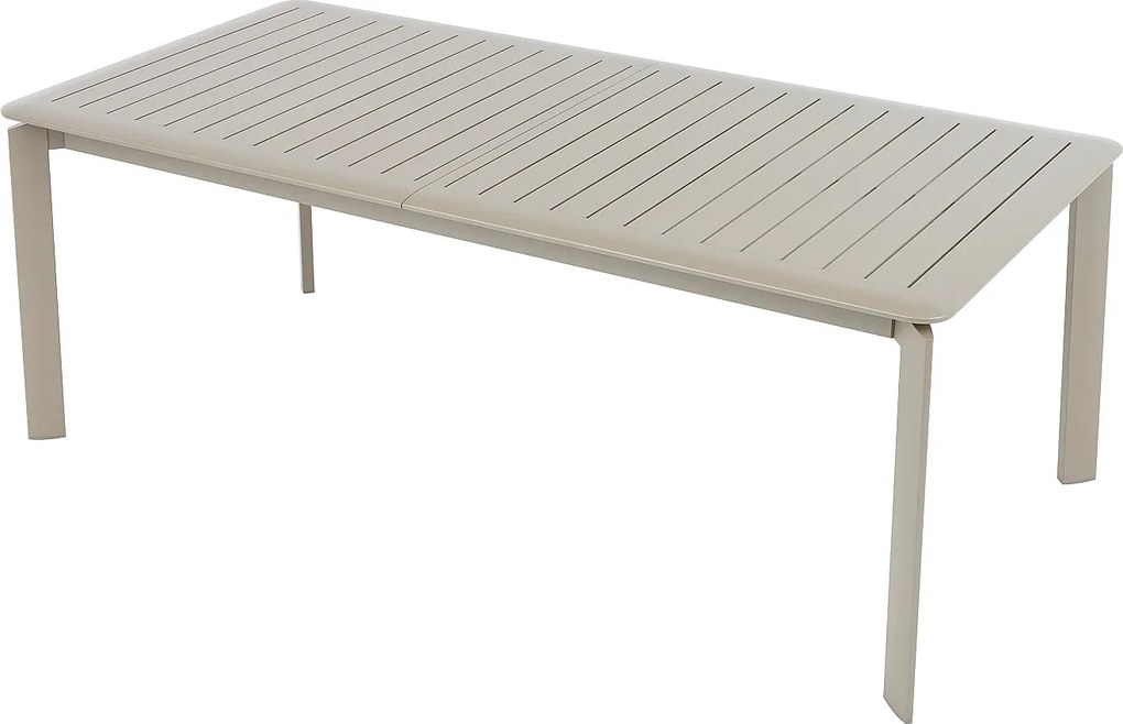 Stół ogrodowy rozkładany z aluminium dł. 205/286,5 cm - Taupe - VELYRA od MYLIA