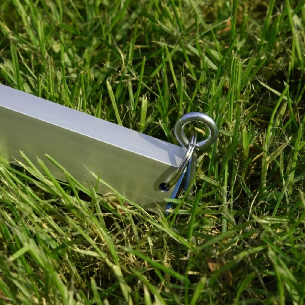 Stojak na pranie z aluminium FALCO, 103×168 cm, srebrny Monzana