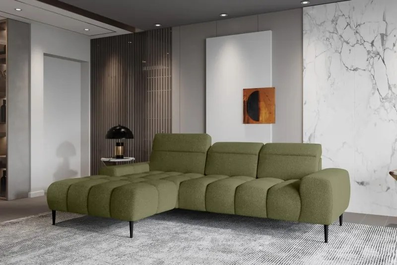 Narożnik GIANO S układ L z elektryczną regulacją siedziska WERSAL