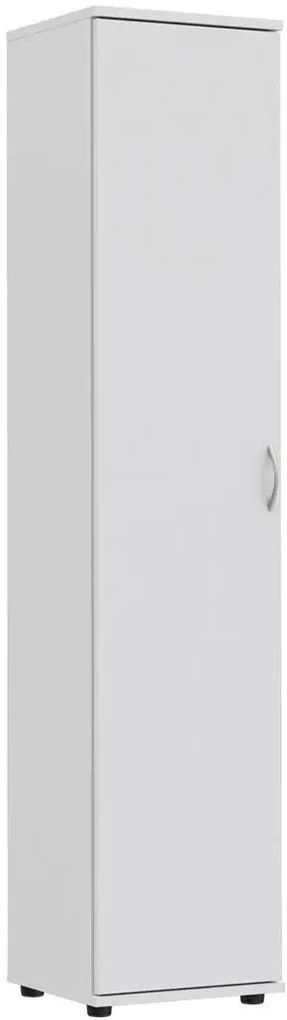 Regał zamykany biały F7-B82