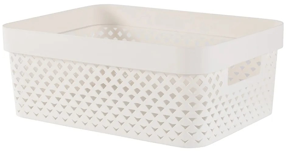 Beżowy plastikowy pojemnik 36x27x14 cm Pure – Curver