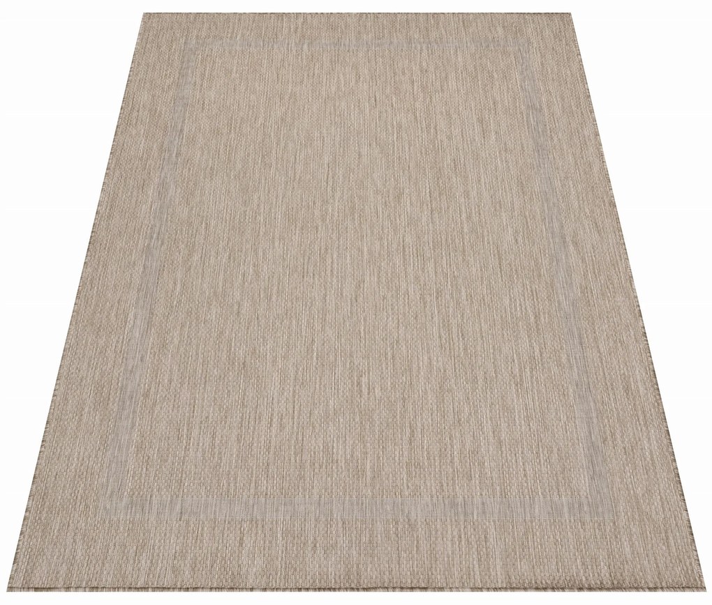 Dywan zewnętrzny Relax ramka beżowy 160 cm x 230 cm