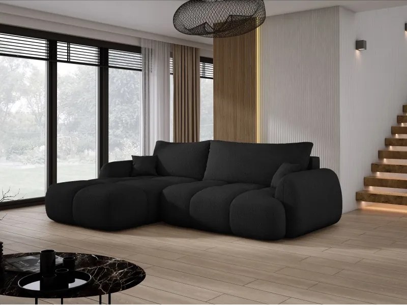 Narożnik COCO WIND z funkcją spania poduszkami i pojemnikiem NOW OR NEVER 100 WERSAL