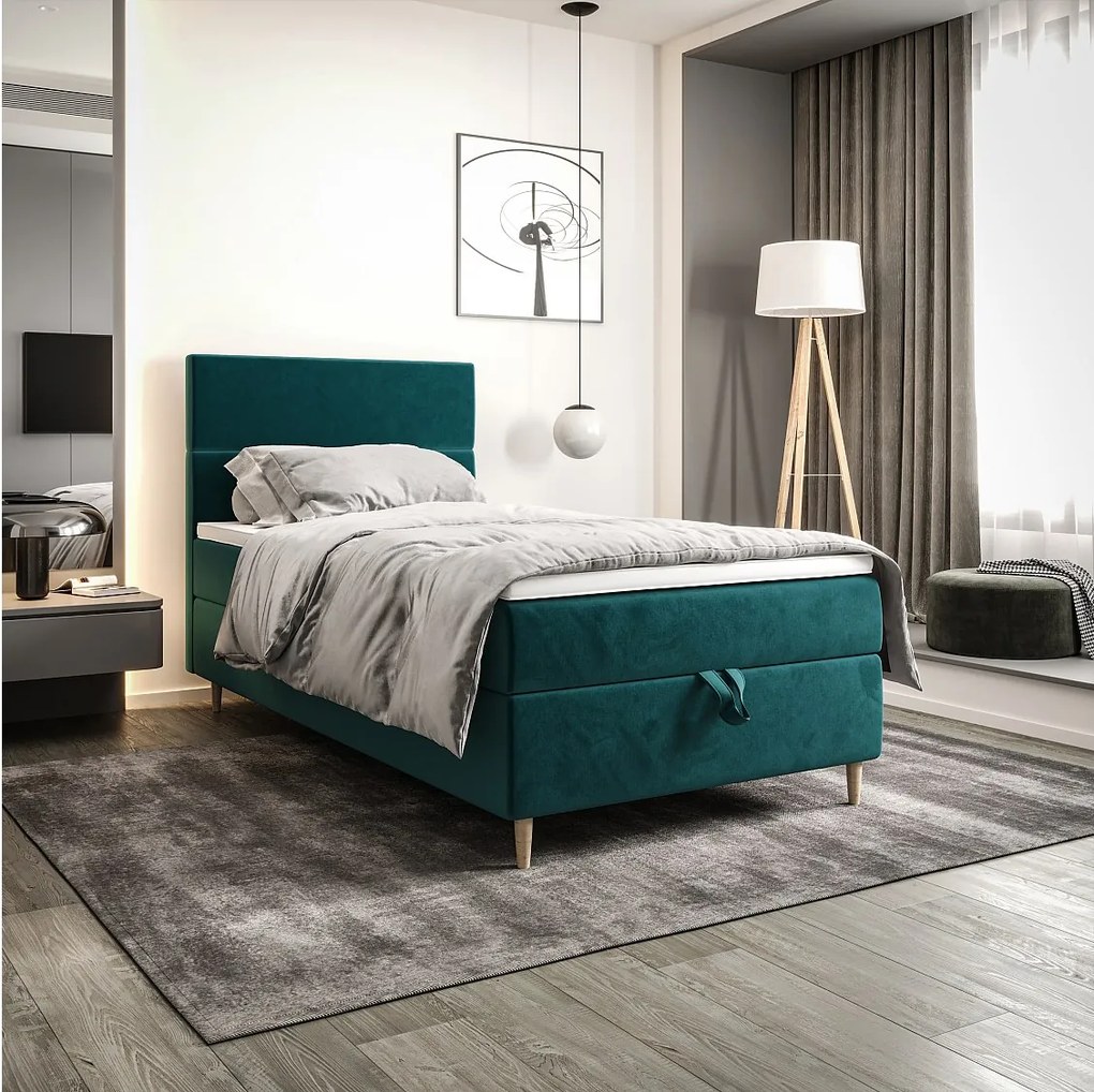 Łóżko kontynentalne FLO 100x200 Itaka 39