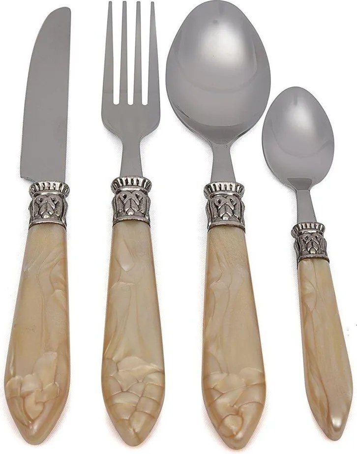 16-częściowy zestaw sztućców Brandani Ambra