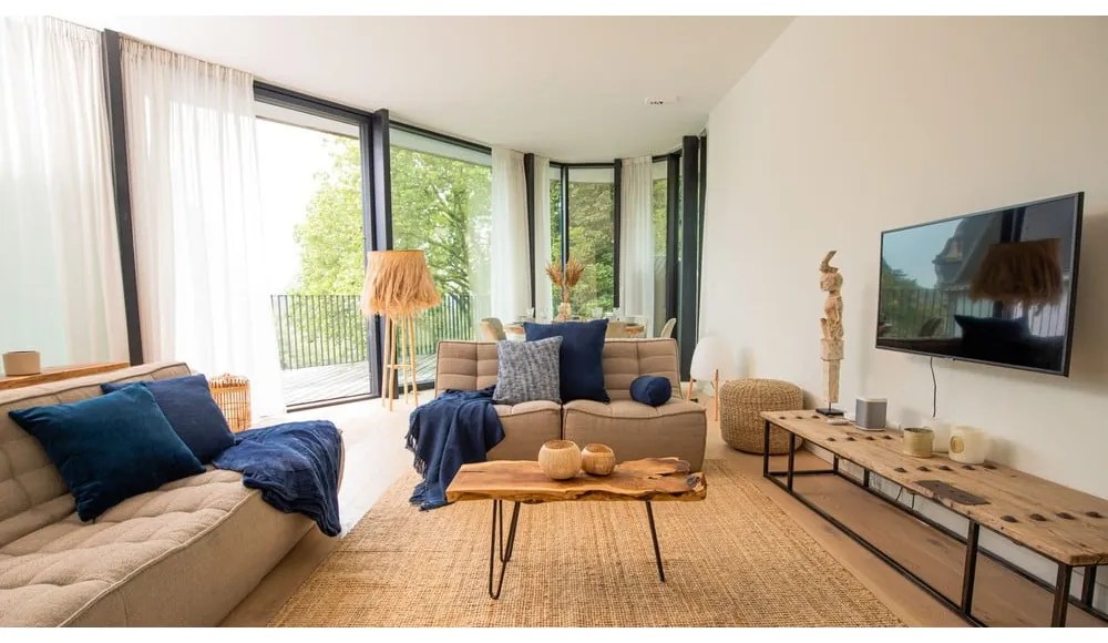 Bawełniany koc 130x160 cm Slub – Tiseco Home Studio