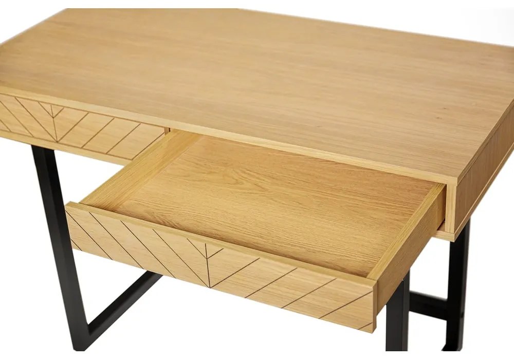 Biurko Woodman Camden Herringbone, 110x55 cm