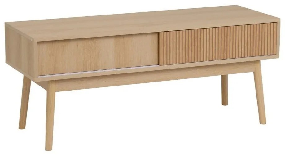 Szafka pod TV w naturalnym kolorze 115x48x40 cm Naroa – Casa Selección