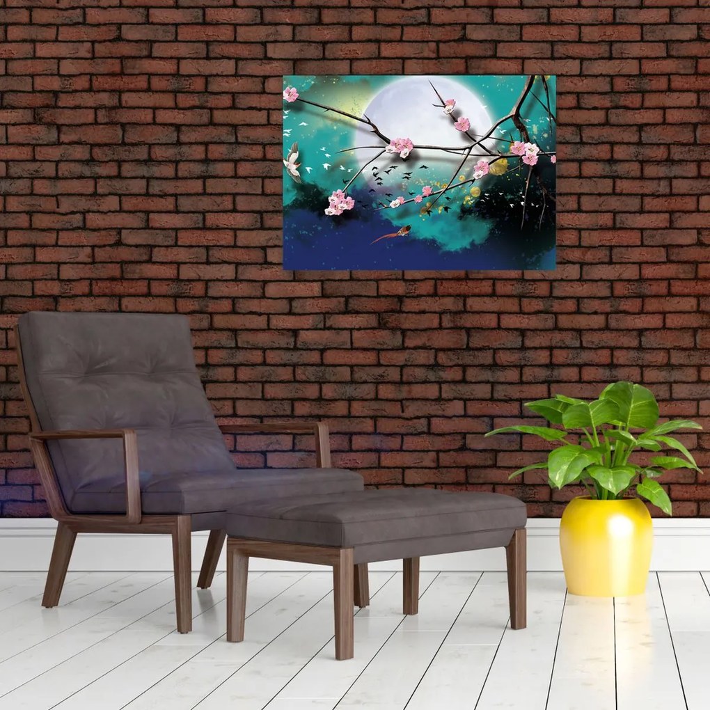 Obraz - Drzewo, grafika (70x50 cm)