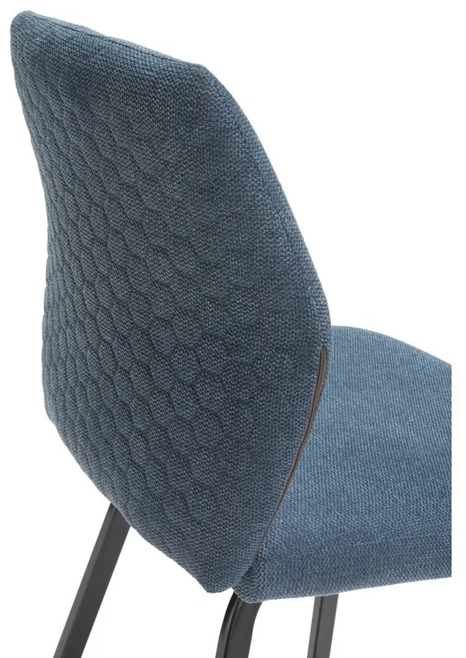 Jasnoniebieskie hokery zestaw 4 szt. 65 cm Bei – Marckeric