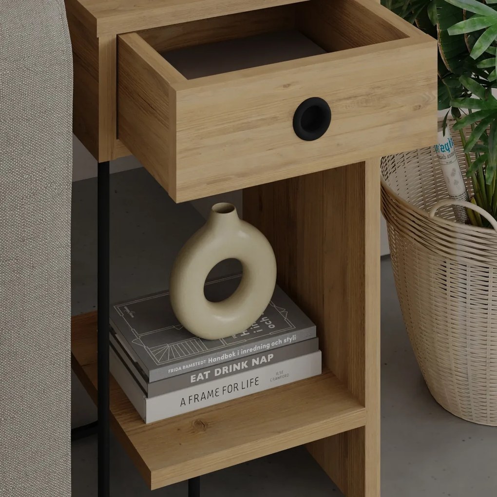 Stolik nocny Sirius Right Oak
