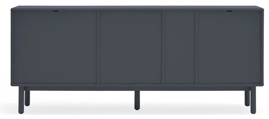 Ciemnoszara wysoka komoda 180x76 cm Corvo – Teulat