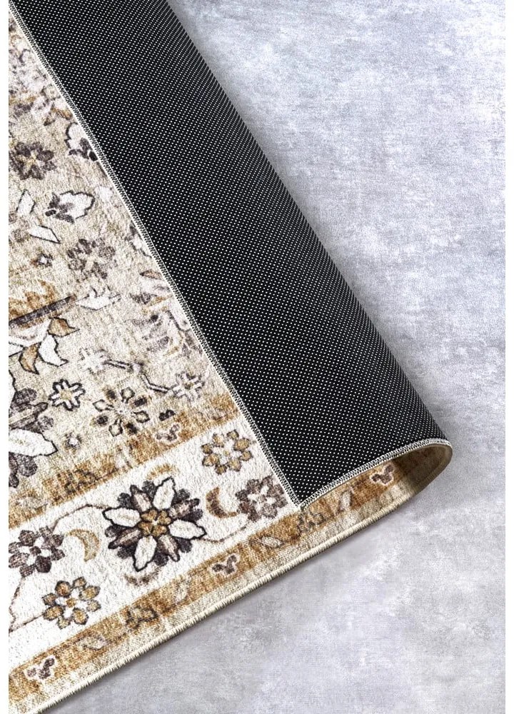 Beżowy dywan 200x290 cm Saveh Cream Gold – Elle Decoration