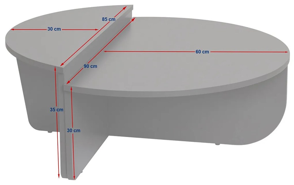 Stolik kawowy Orion Travertine
