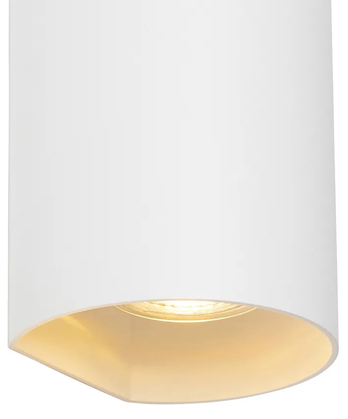 Inteligentna lampa ścienna biała okrągła w tym 2 WiFi GU10 - SabbirDesignerski Oswietlenie wewnetrzne