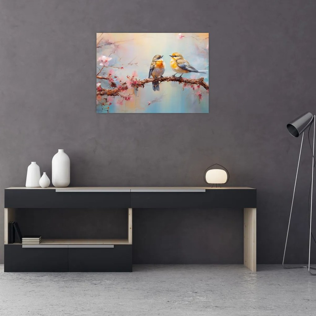Obraz - Gołąbki (70x50 cm)