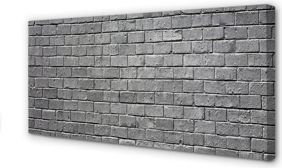 Fotoobraz na płótnie Mur Z Czerwonej Cegły