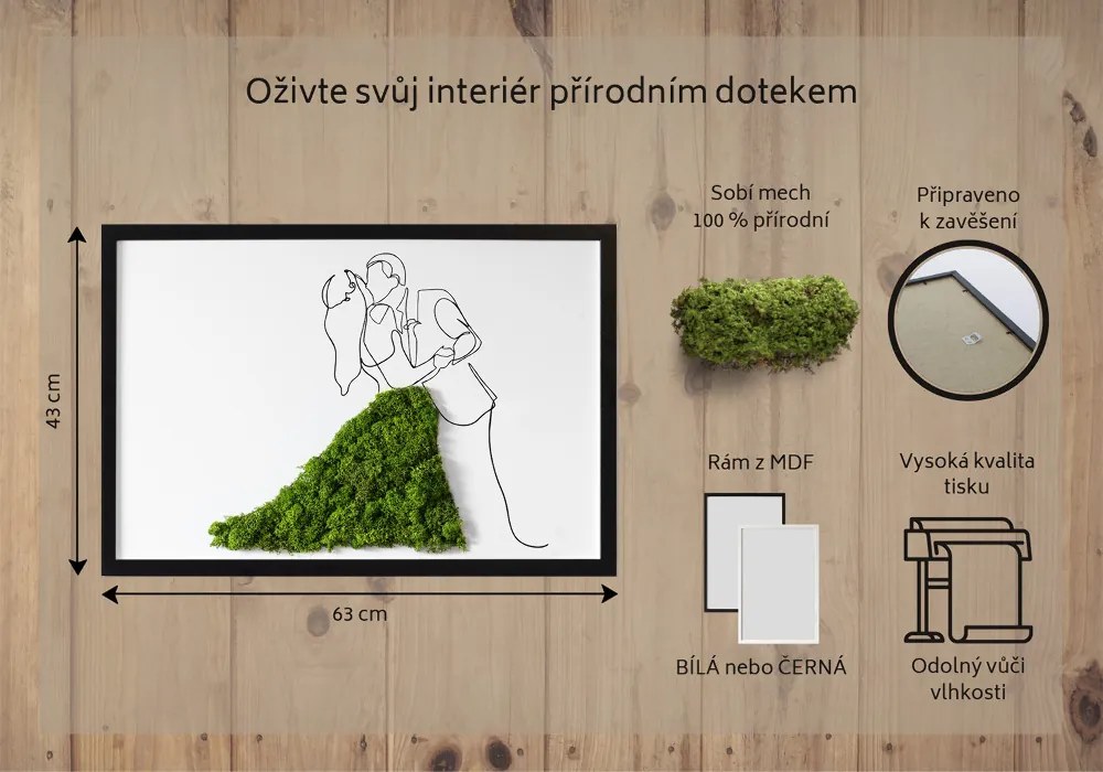 Obraz mech Tańcząca para