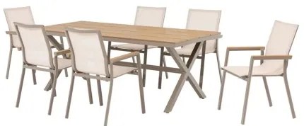 Zestaw MERAN - 7-elementowy zestaw obiadowy do ogrodu