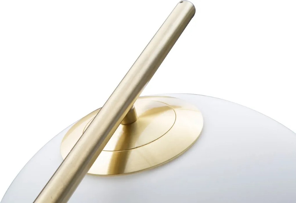 Lampa podłogowa w formie kuli GLAMY, wys. 179 cm