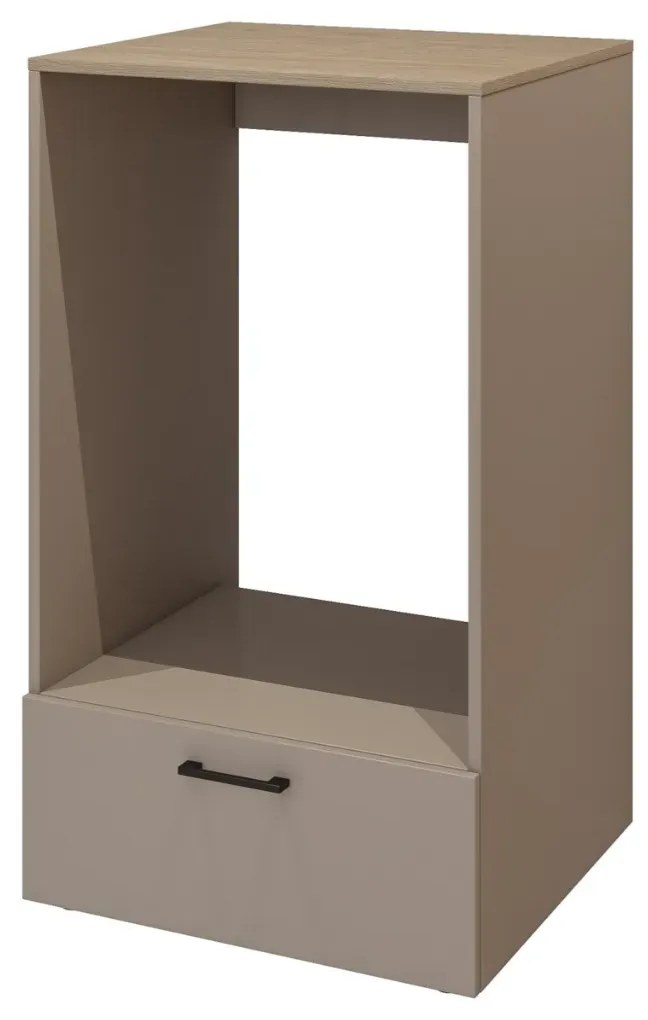 Szafka łazienkowa ROSA 1S 67cm congo/dąb do zabudowy pralki HELVETIA