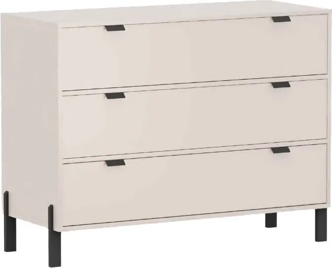 Komoda MINO 109 cm do Salonu Sypialni Odcienie beżu