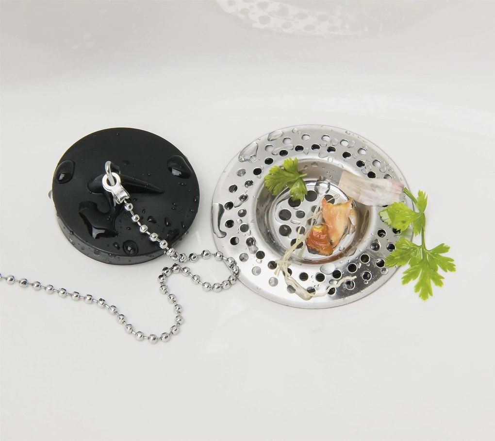 Dwa sitka do zlewu ze stali nierdzewnej, WENKO