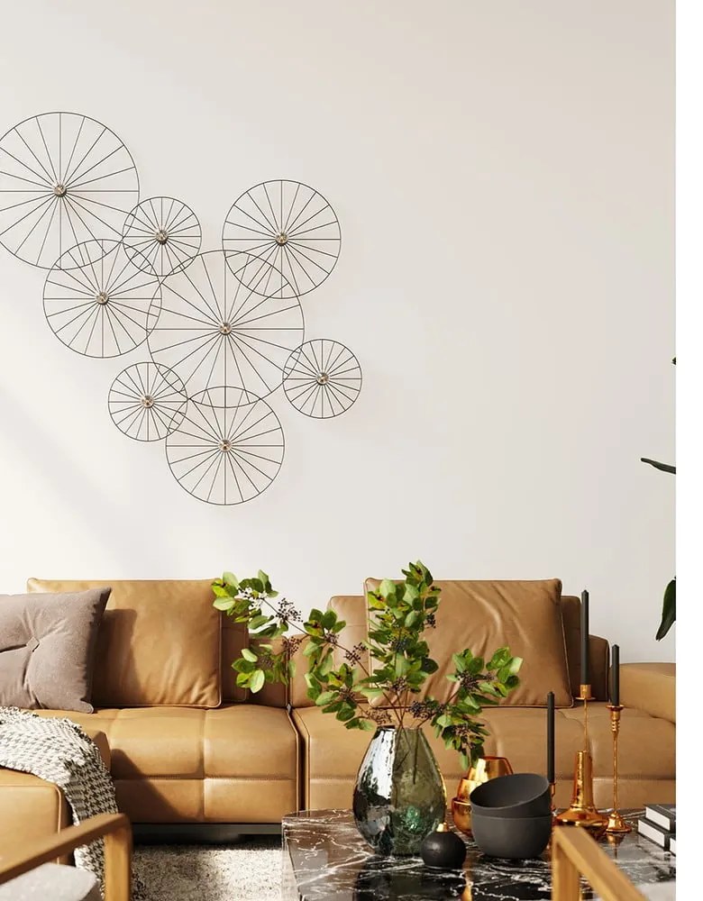 Czarna lampa sufitowa ø 30 cm Soho – Sollux