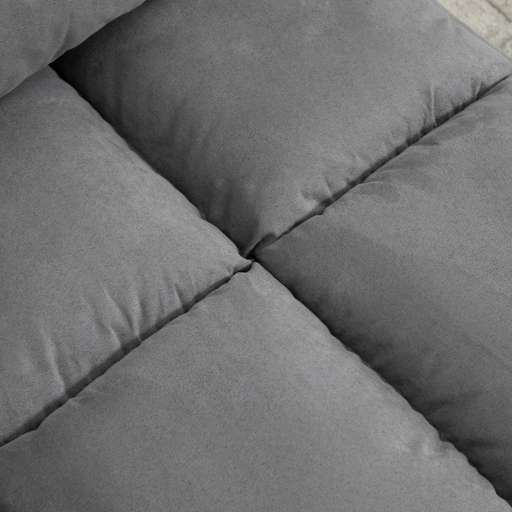 HOMCOM krzesło podłogowe 2 w 1