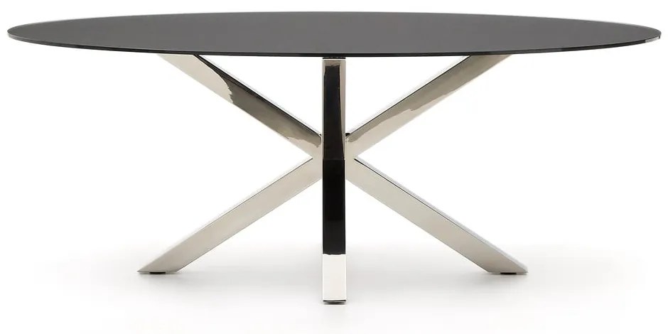 Stół ze szklanym blatem 100x200 cm Argo – Kave Home