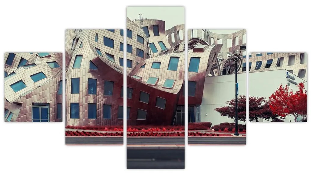 Obraz - budynek architektoniczny (125x70 cm)