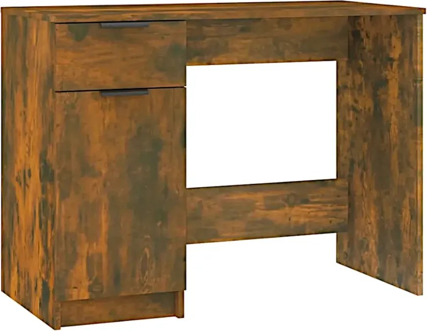 Minimalistyczne biurko w kolorze przydymionego dębu F9-P59