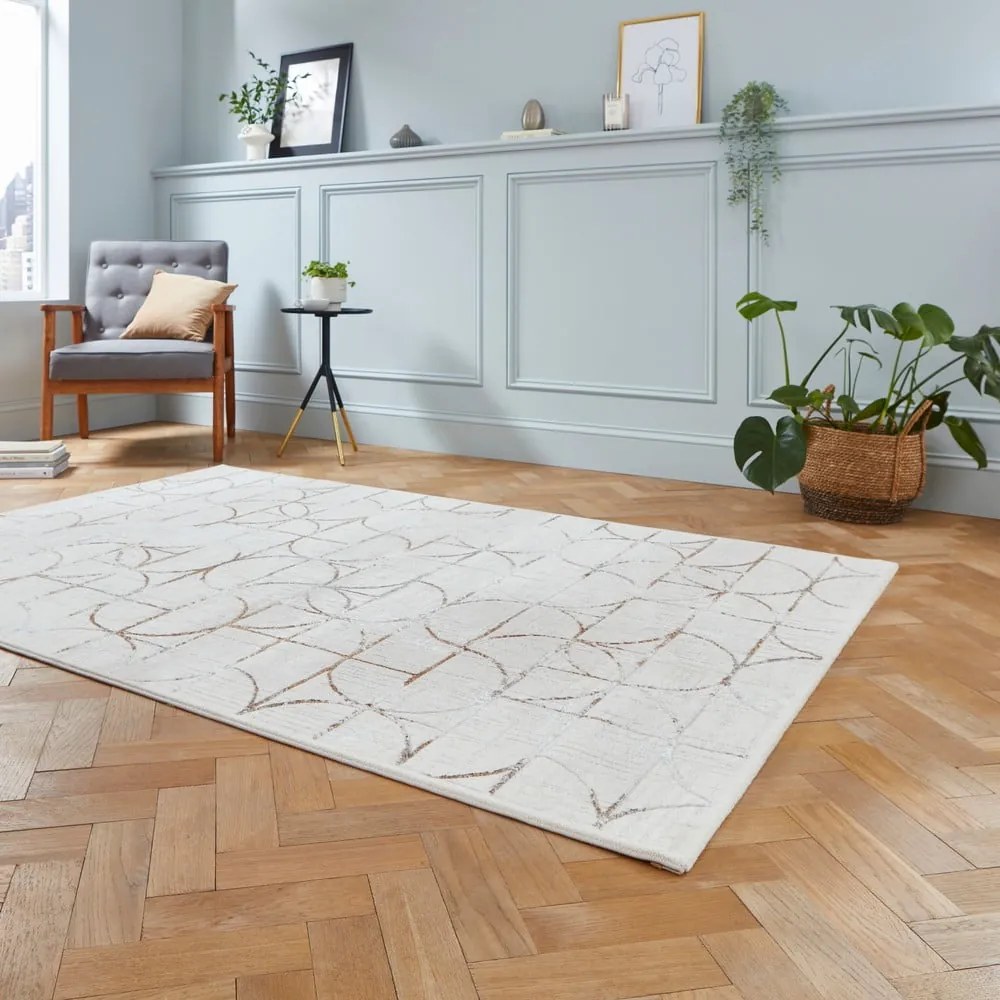 Kremowy dywan 170x120 cm Creation – Think Rugs