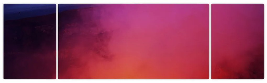 Obraz - wulkan (170x50 cm)