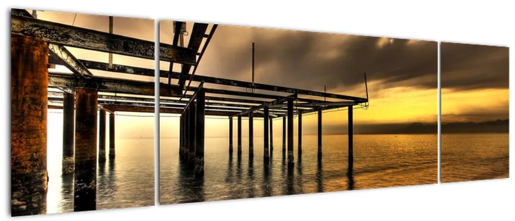 Obraz - Architektura nad wybrzeżem (170x50 cm)