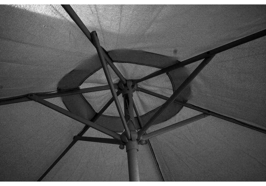 Happy Green Parasol słoneczny z korbą ciemnoszary, śr. 230 cm