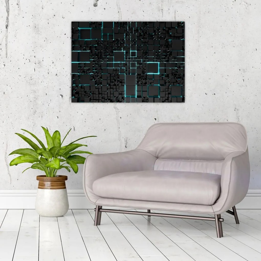 Obraz - Interfejs technologiczny (70x50 cm)