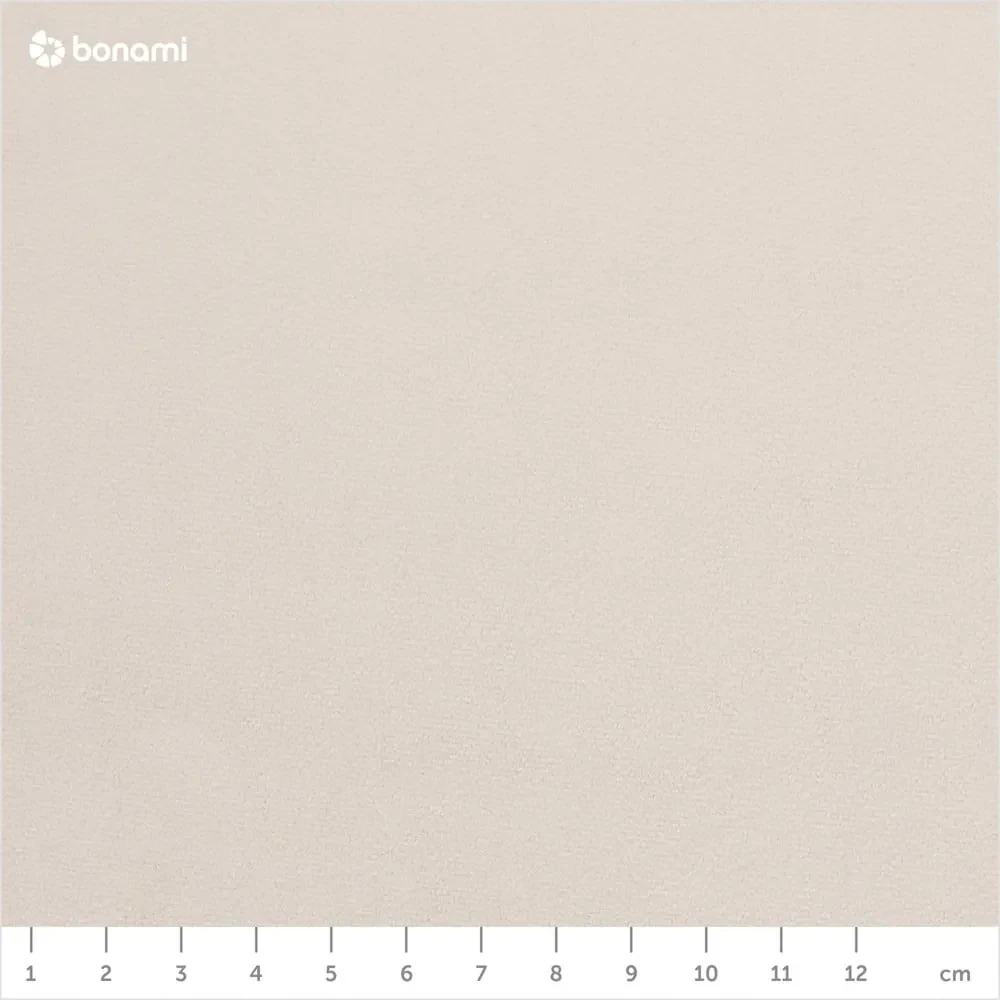 Kremowe aksamitne tapicerowane łóżko dwuosobowe ze schowkiem i stelażem 160x200 cm Brody – Mazzini Beds