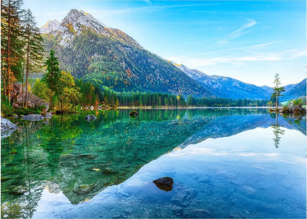 Obraz - Jezioro Hintersee (70x50 cm)