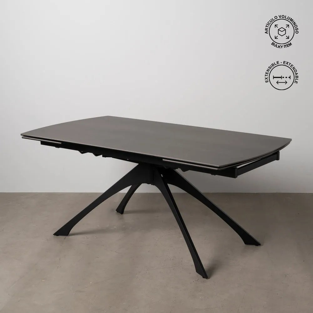 Rozkładany stół z dodatkowym blatem 90x180 cm Rocía – Ixia