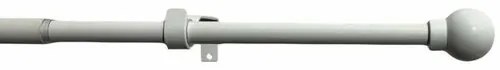 Zestaw zasłon rozciągalnych Koule 16/19 mm biały,200 - 350 cm, bez kółek, 200 - 350 cm