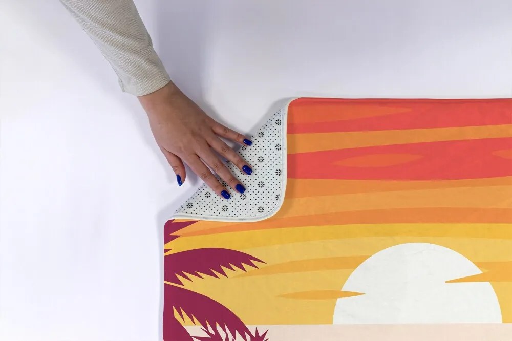 Dywanik łazienkowy Dywanik łazienkowy Tropikalna plaża