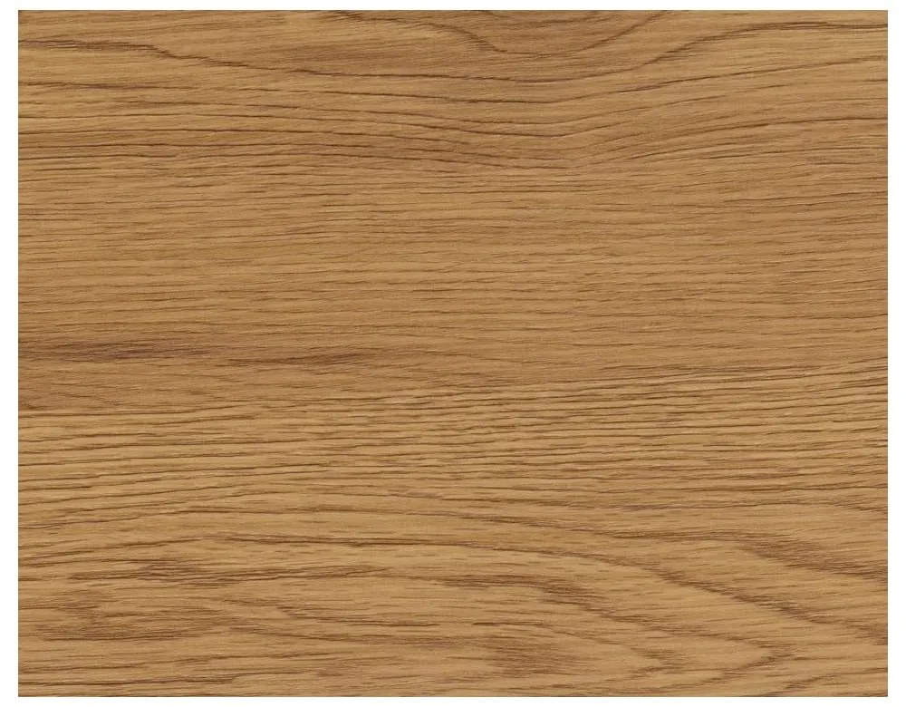 Czarno-naturalna szafka pod TV w dekorze dębu 140x45 cm Seaford – Actona