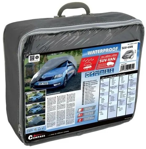 Compass Plandeka ochronna FULL SUV-VAN 100% WATERPROOF, 515 x 195 x 142 cm