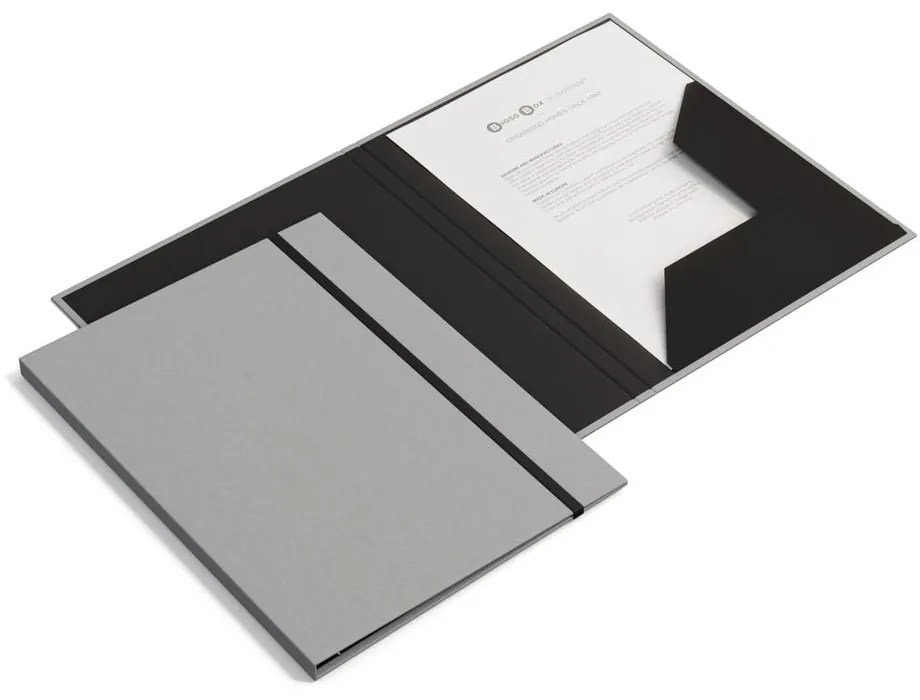 Kartonowy organizer na dokumenty Paulina Paper Laminate A4 – Bigso
