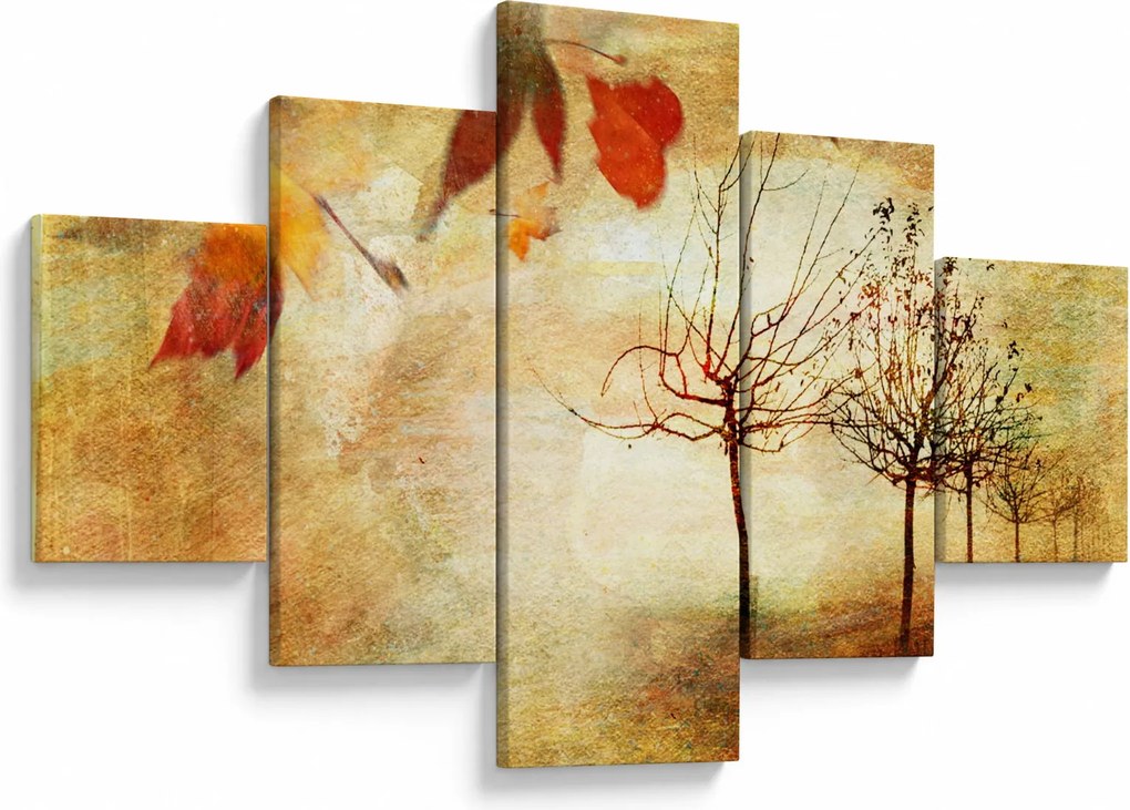 Obraz - Jesienny nastrój (125x70 cm)