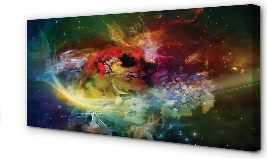 Obraz drukowany na płótnie Czysta Abstrakcja Fraktalna