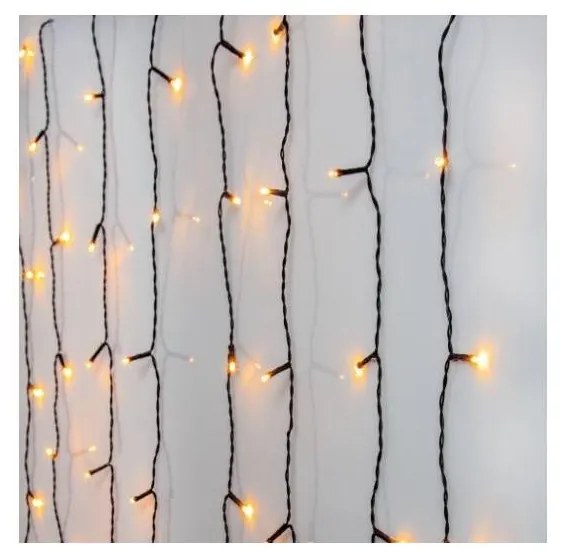 Eglo 410829 - LED Złoty Zawieszenie Świąteczne 120xLED 1,3m IP44 ciepła biel